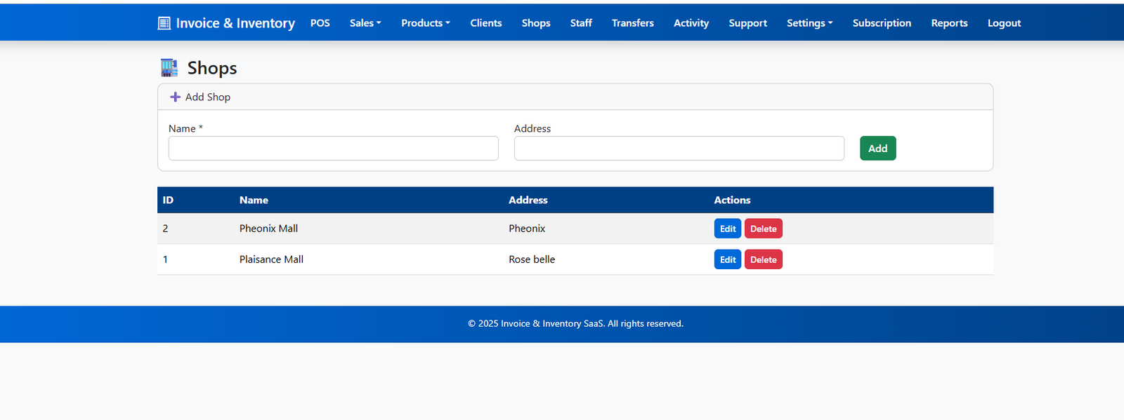Smartilly POS Screenshot
